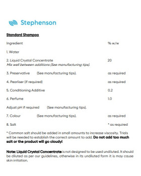 Рідка основа для шампуню Liquid Crystal Concentrate (LCC) Англія - ​​1000г-foto4