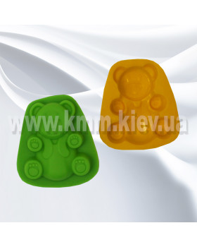 Силіконова форма Ведмедик Барні великий Силіконова форма Ведмедик Барні великий