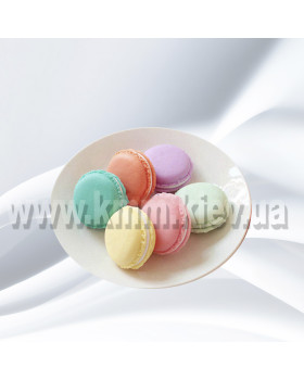 Пластикова форма Макаронс (6 половинок на планшеті)