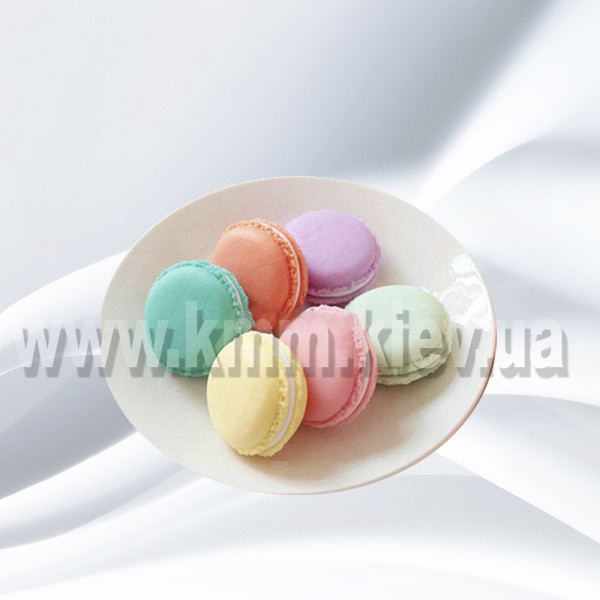 Пластикова форма Макаронс (6 половинок на планшеті)