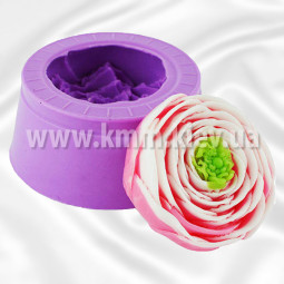 Силиконовая форма люкс Ранункулюс малый 3D