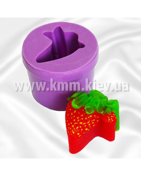 Силіконова форма люкс Дві полунички
