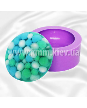 Силіконова форма люкс Круг шайба 3D