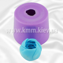 Силиконовая форма люкс Крокус в бутоне мини 3D