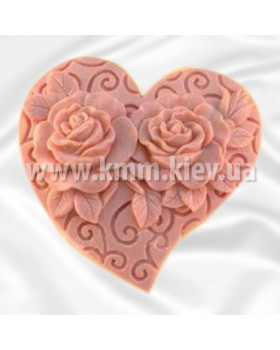 Силіконова форма люкс Любов навіки (серце)3D