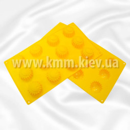 Силиконовый планшет Смайлик Солнышко (1шт, планшет 12 шт.) - 1 шт