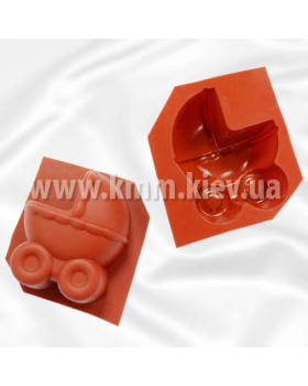 Силиконовая форма Коляска