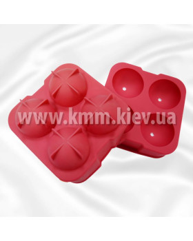 Силіконова форма планшет Кульки 3D великі для Кейк-попсів