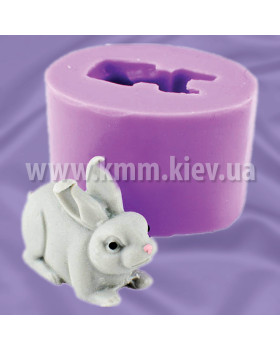 Силіконова форма люкс Кролик 3D