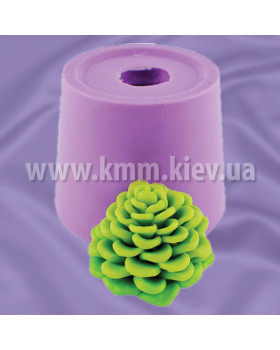 Силіконова форма люкс Сукулент 3D Силіконова форма люкс Сукулент 3D