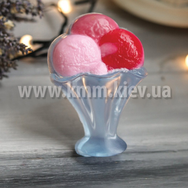 Пластикова форма Морозиво Кульки в креманці