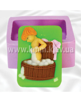 Силіконова форма люкс Малюк чистюля 3D