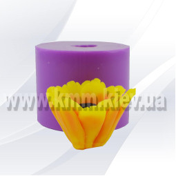 Силиконовая форма люкс Ромашка в бутоне малая 3D-foto2
