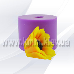 Силиконовая форма люкс Ромашка в бутоне малая 3D-foto3