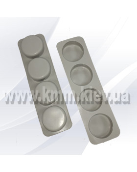 Силіконова форма Круг Планшет (4 шт.)