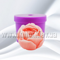 Силиконовая форма люкс Пион Белла В Бутоне 3D