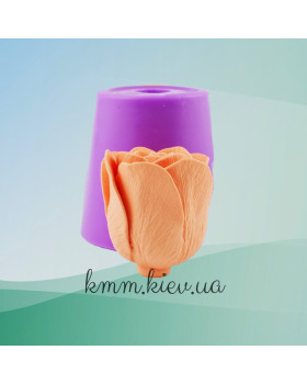 Силіконова форма люкс Троянда Фрідом У Бутоні 3D-foto3