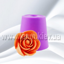 Силиконовая форма люкс Роза Фридом В Бутоне 3D-foto2