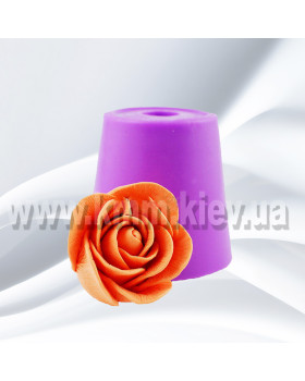 Силіконова форма люкс Троянда Фрідом У Бутоні 3D-foto2