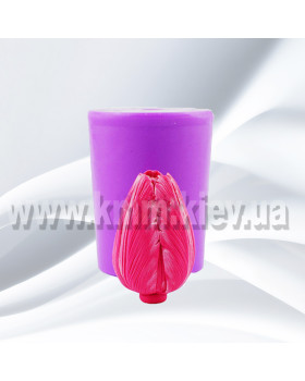 Силиконовая форма люкс Тюльпан Бутон Закрытый 3D