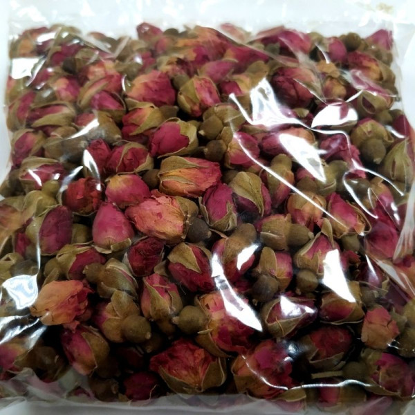 Бутоны розы крымской бордо сухоцвет 5г Бутоны розы крымской бордо сухоцвет 5г