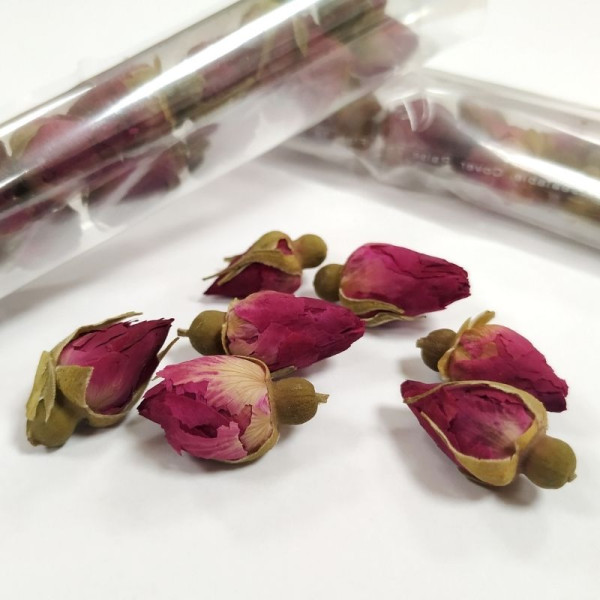 Бутоны розы крымской бордо сухоцвет 5г Бутоны розы крымской бордо сухоцвет 5г