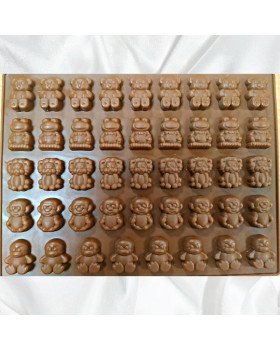 Силіконова форма Тварини  - Планшет міні (10шт.)-foto2