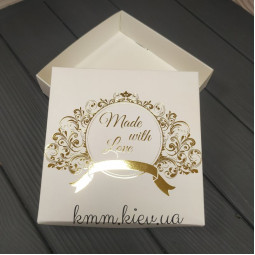 Коробка Made With Love (Сделано с любовью) размер в ассортименте - 15/15/3,5-foto3