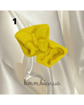 Силіконова форма Метелики (1 шт, планшет 6шт) - форма 1-foto2