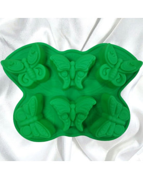 Силіконова форма Метелики (1 шт, планшет 6шт) - форма 1 Силіконова форма Метелики (1 шт, планшет 6шт) - форма 1