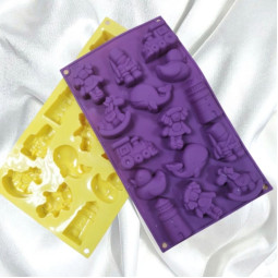 Силиконовая форма (планшет) Детские игрушки-foto2