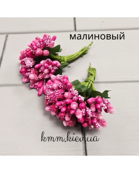 Тичинки на дроті (12шт) колір в асортименті - Червоний-foto4