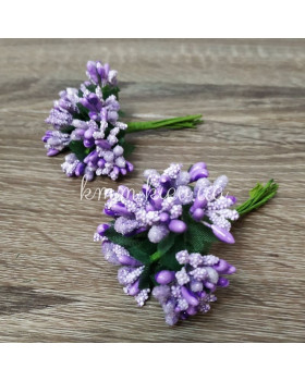 Тичинки на дроті (12шт) колір в асортименті - Червоний-foto9