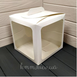 Коробка Будиночок Білий 210х210х210мм