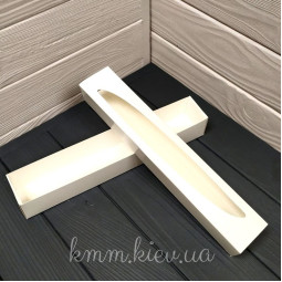 Коробка для макаронс 290х50х45мм Белая