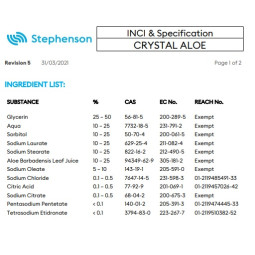 Мыльная основа Crystal Aloe Англия - 200г-foto2