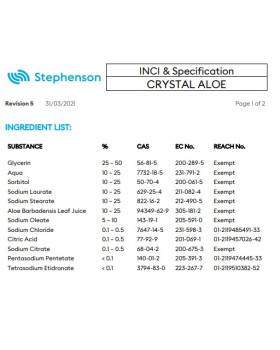 Мыльная основа Crystal Aloe Англия - 200г-foto2