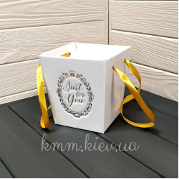 Трапеція з мікрогофри Just for you 150х140мм (L) колір в асортименті - Тіффані-foto2