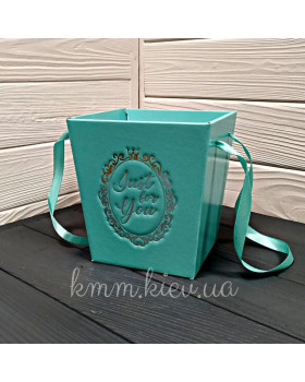 Трапеція з мікрогофри Just for you 150х140мм (L) колір в асортименті - Тіффані-foto10