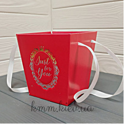 Трапеція з мікрогофри Just for you 150х140мм (L) колір в асортименті - Тіффані-foto6