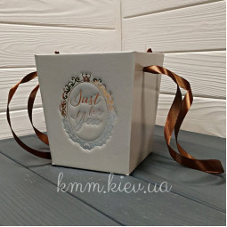 Трапеція з мікрогофри Just for you 150х140мм (L) колір в асортименті - Тіффані-foto5