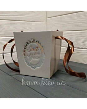 Трапеція з мікрогофри Just for you 150х140мм (L) колір в асортименті - Тіффані-foto5