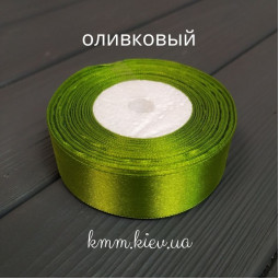 Лента атласная 25мм цвет в ассортименте 1 метр - Голубой-foto10