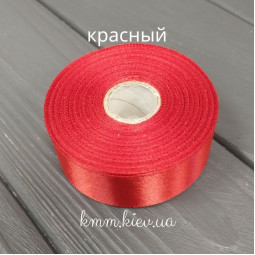 Лента атласная 25мм цвет в ассортименте 1 метр - Голубой-foto7