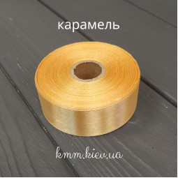 Лента атласная 25мм цвет в ассортименте 1 метр - Голубой-foto22