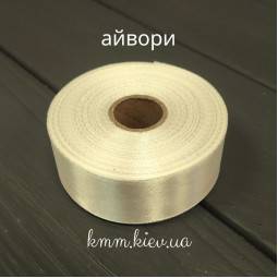 Лента атласная 25мм цвет в ассортименте 1 метр - Голубой-foto20