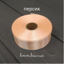 Лента атласная 25мм цвет в ассортименте 1 метр - Голубой-foto18