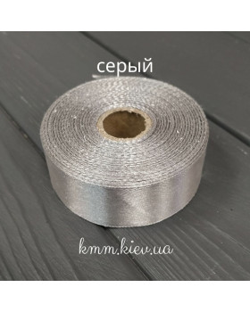 Лента атласная 25мм цвет в ассортименте 1 метр - Голубой-foto17