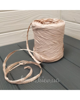 Стрічка Рафія натуральна в асортименті - Синій-foto4