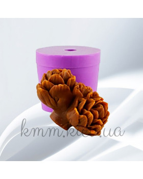 Силіконова форма люкс 3D Шишки трійник-foto2